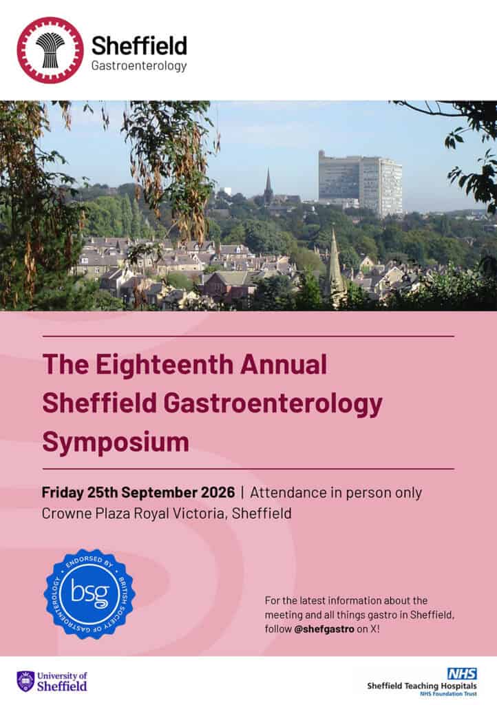 The 18th Annual Sheffield Gastroenterology Symposium cover